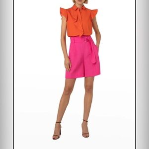 Forever 21 High Waisted Hot Pink Shorts